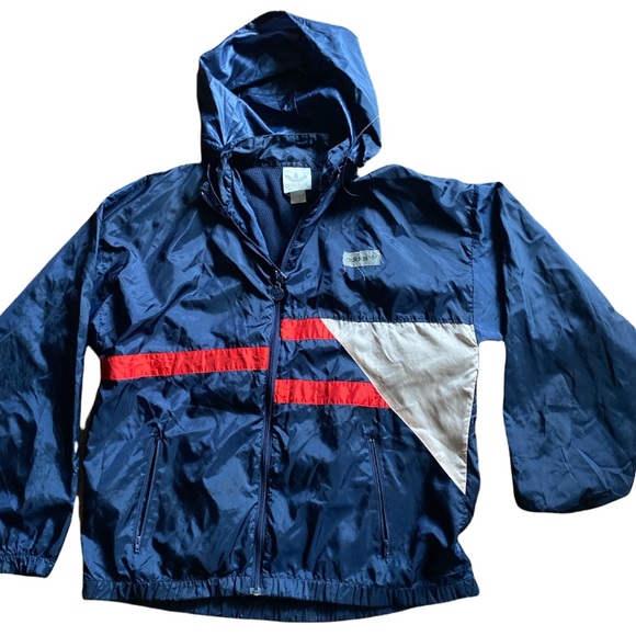 adidas Other - Vintage Adidas Blue Red Jacket